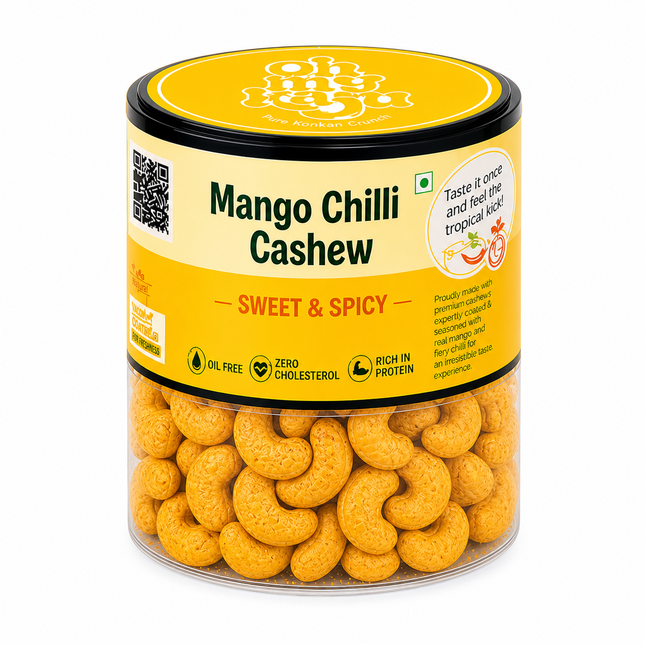 Mango Chilli Flavoured Cashews 125 gms