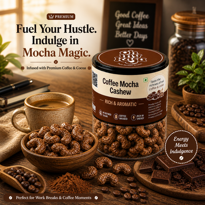 Coffee Mocha Cashews 125 gms