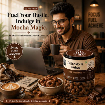 Coffee Mocha Cashews 125 gms