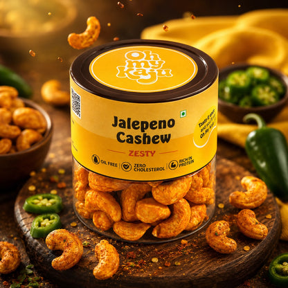 Jalapeno Flavoured Cashews 125 gms