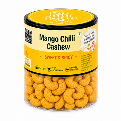Mango Chilli Flavoured Cashews 125 gms