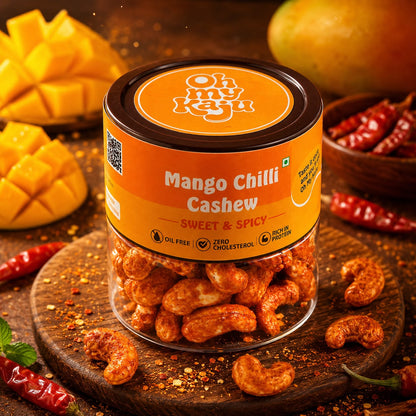 Mango Chilli Flavoured Cashews 125 gms