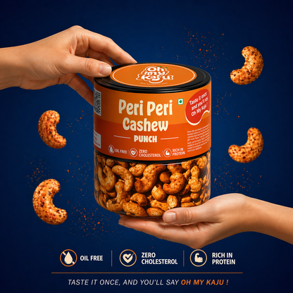Peri Peri Punch Cashews 125 gms