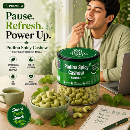Pudina Spicy Cashew 125 gms