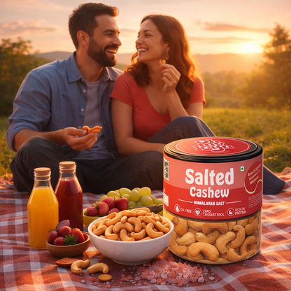 Himalayan Rock Salted Cashews 125 gms