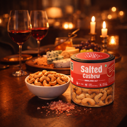 Himalayan Rock Salted Cashews 125 gms