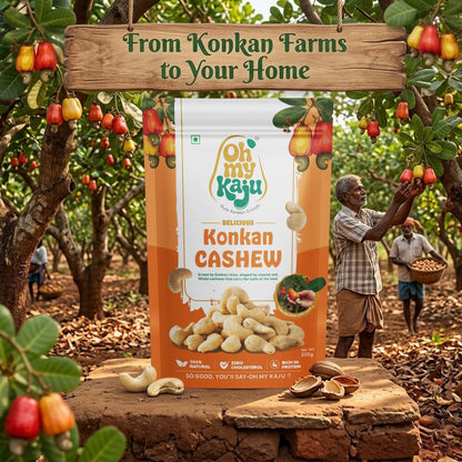 Premium  Konkan Cashew W320| Fresh Kaju Nuts | Goa-Origin Style – Oh My Kaju™