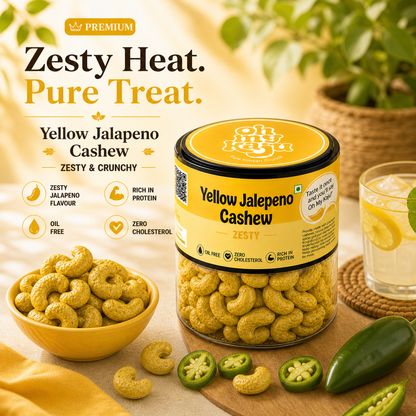 Jalapeno Flavoured Cashews 125 gms