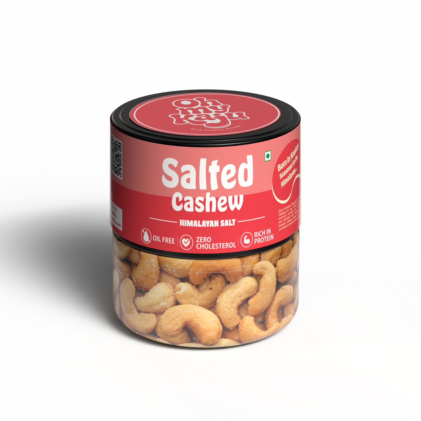 Himalayan rock salted cashews premium Konkan kaju