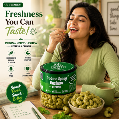 Pudina Spicy Cashew 125 gms