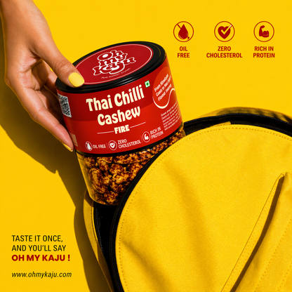 Thai Chilli Fire Cashews 125 gms